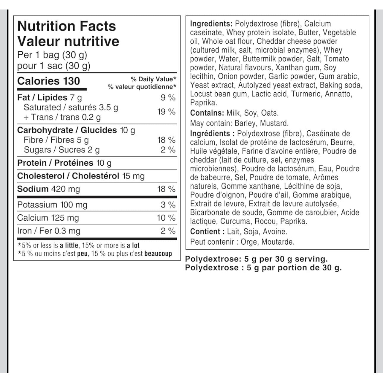 Quest Nutrition Cheese Crackers (1 bag)