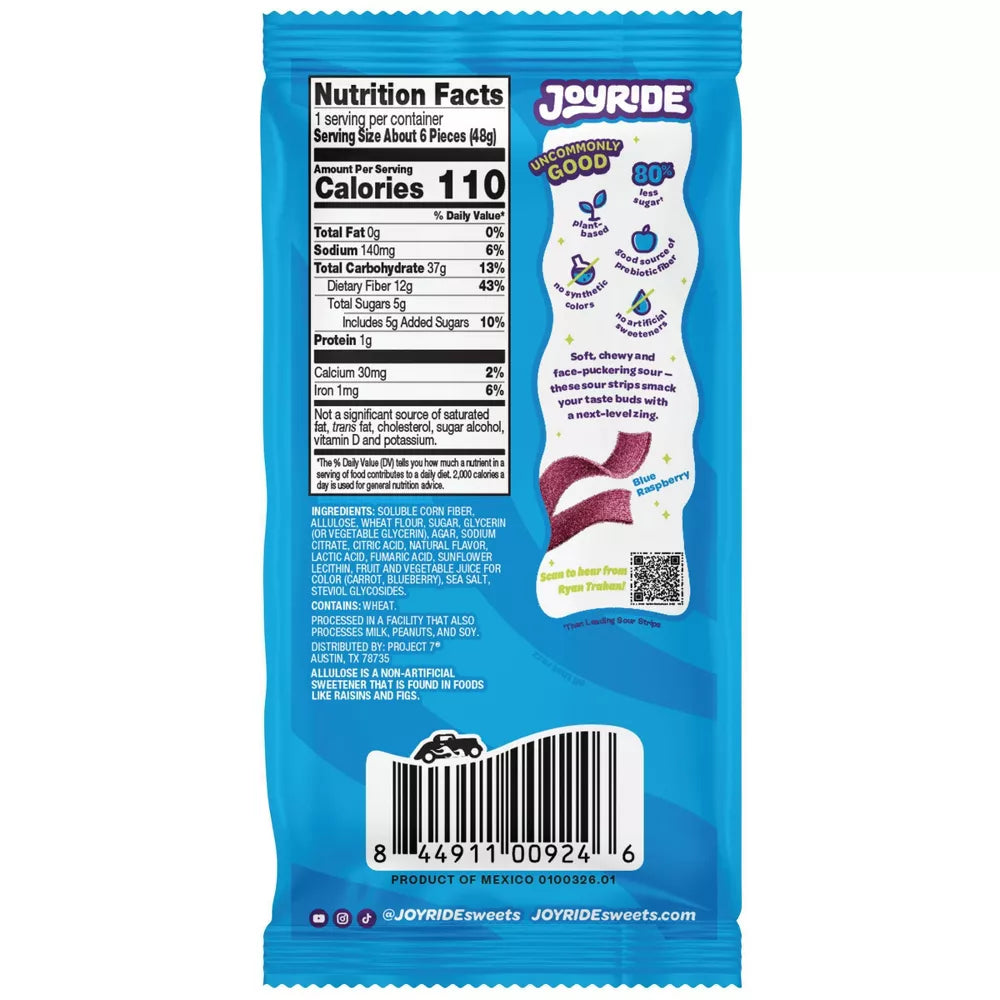 Joyride Low Sugar Candy (1 bag)