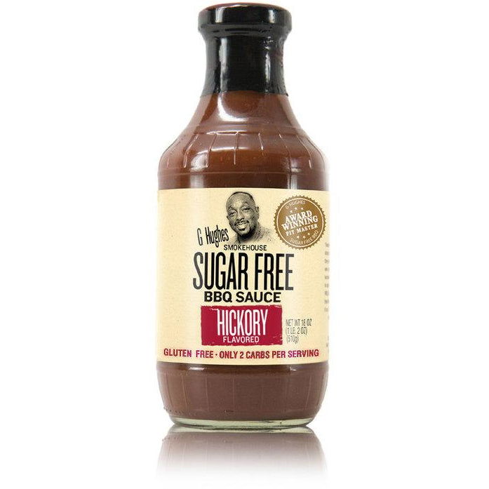 G Hughes Keto Sugar Free BBQ Sauce (18 oz bottle) 
