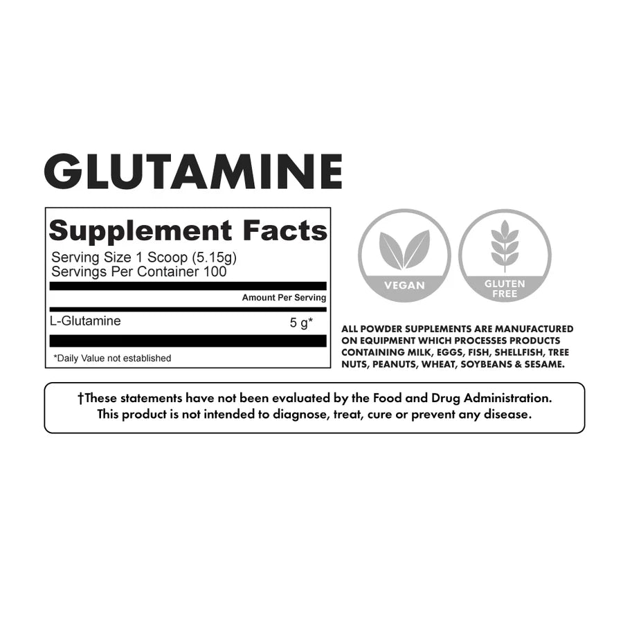 Bowmar Nutrition Glutamine (100 servings)