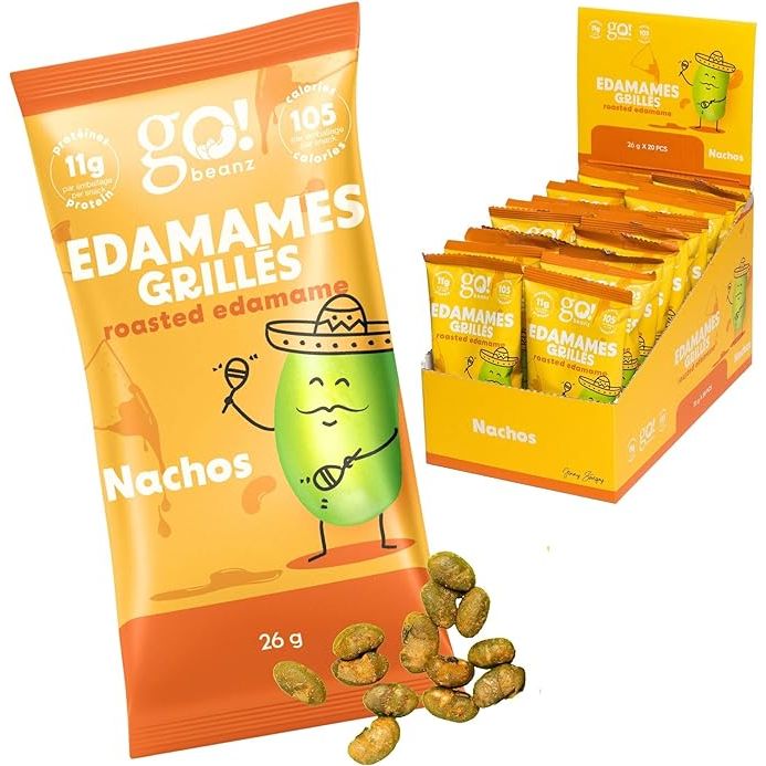 Go Beanz Vegan Protein Snacks (1 bag) - Top Nutrition and Fitness 