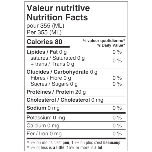 Grit Nutrition Protein water 1 can Grit Nutrition Top Nutrition Canada