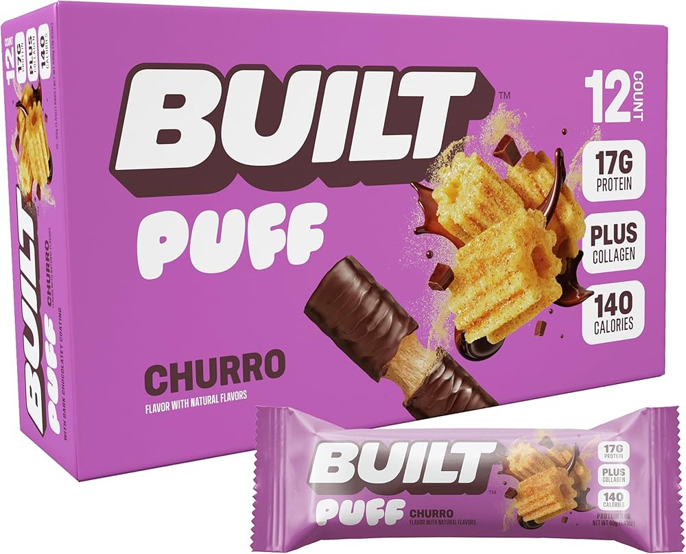 Built Protein Bar PUFFS (1 Box of 12)