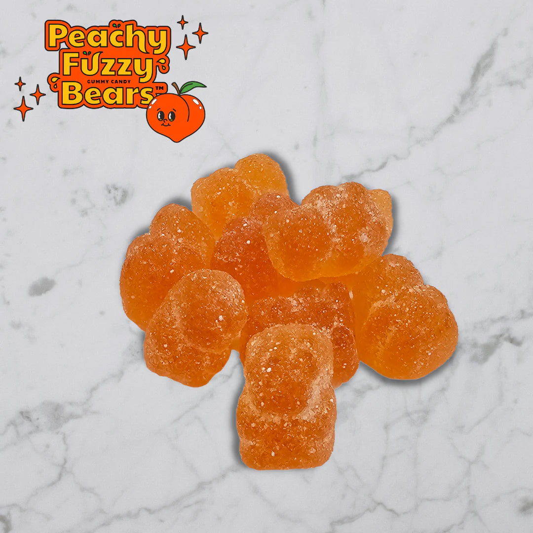 Better Bears Low Sugar Vegan Gummies (1 bag) Protein Snacks Peachy Fuzzy Bears,Swedish Bears,Sour Cherry Bears,Root Bears,Mixed Berry Better Bears