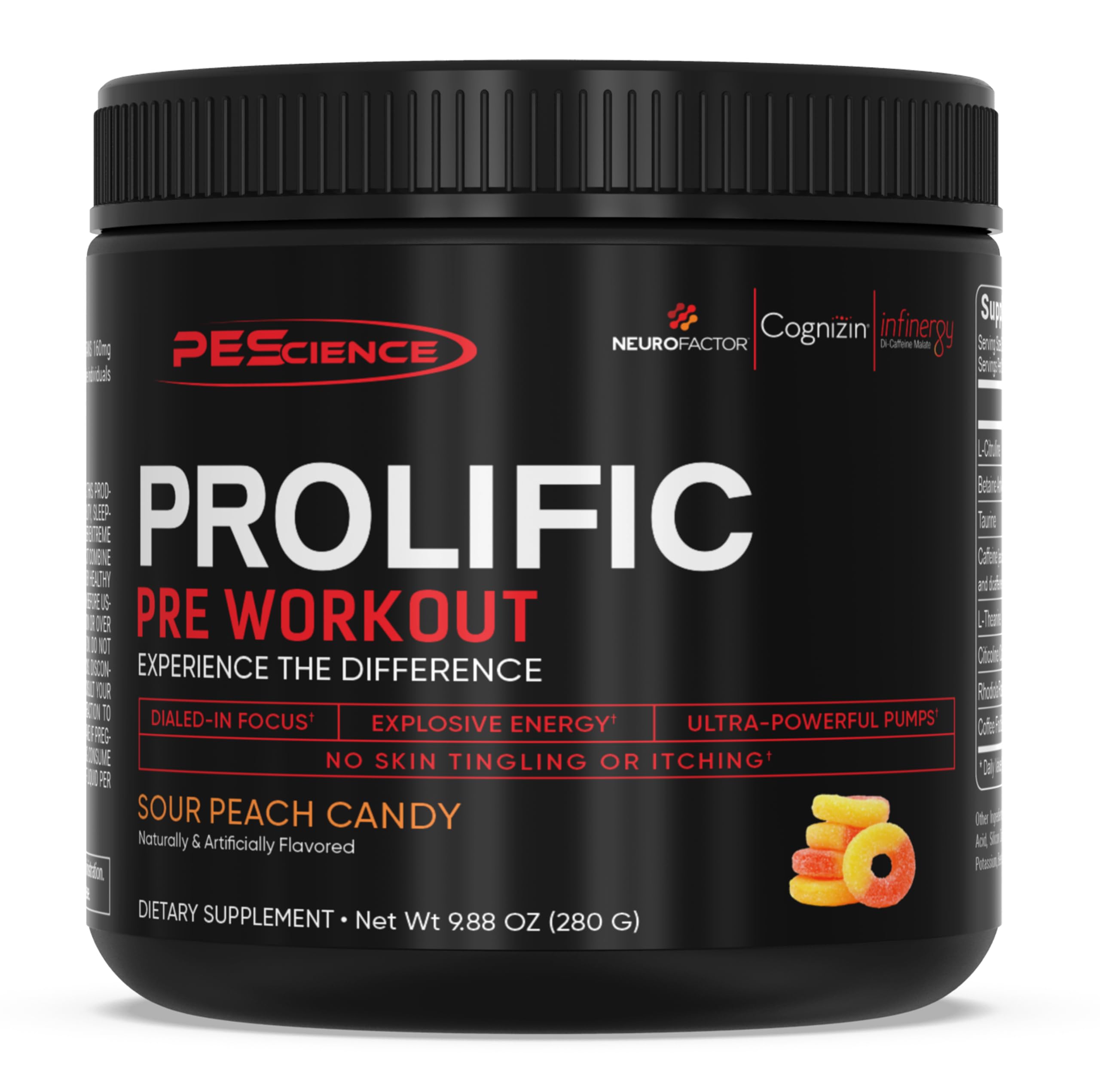 PEScience Prolific Pre-Workout (40 portions)