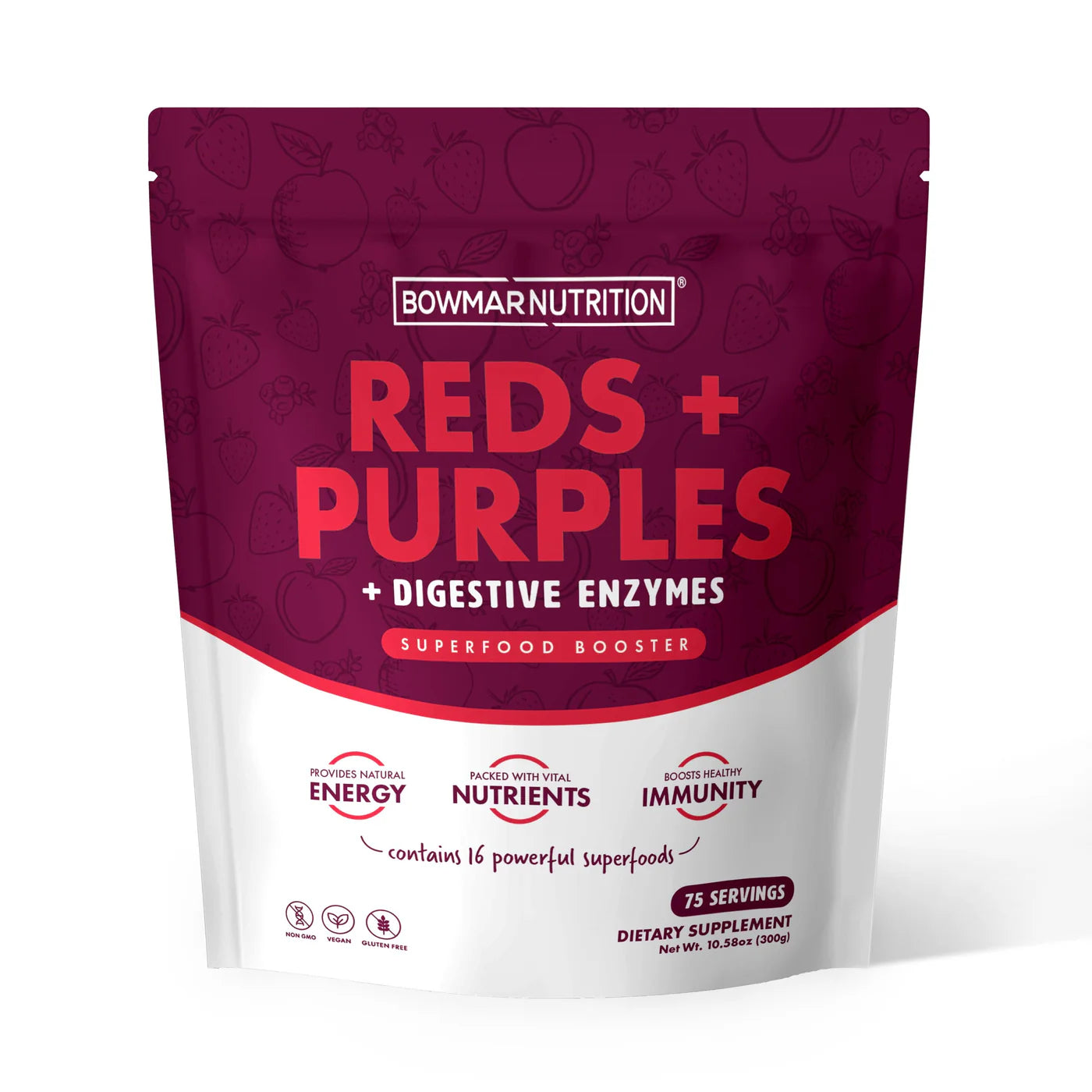 Bowmar Nutrition Reds and Purples (75 servings)