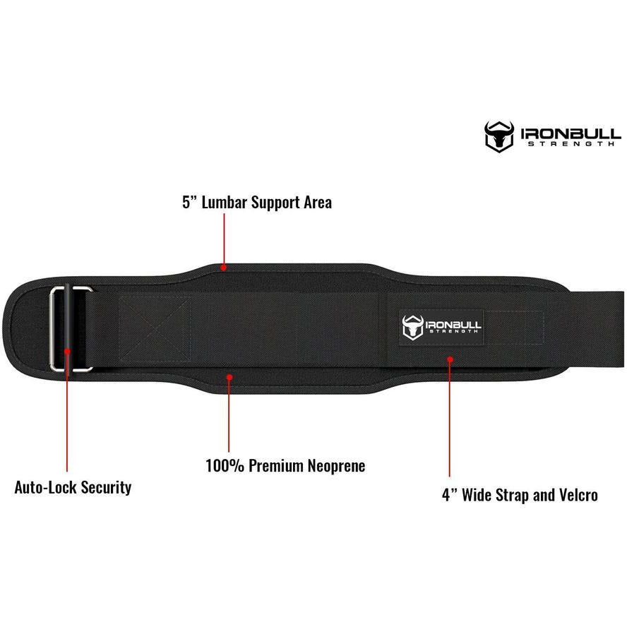 Iron Bull 5" Nylon Weightlifting Belt 