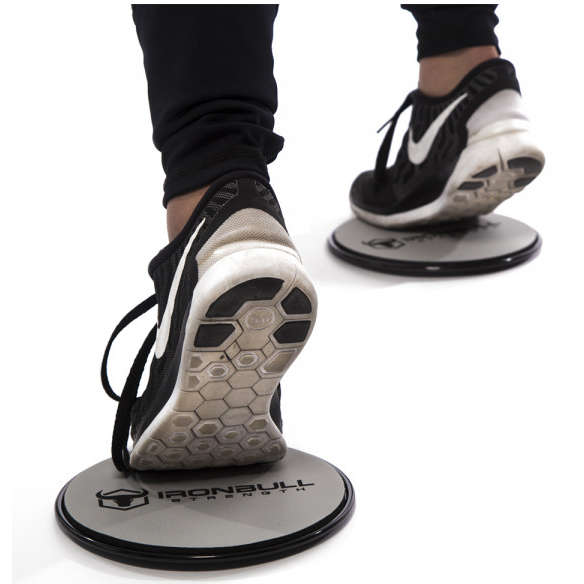 Iron Bull Strength Power Gliderz - Gliding Disks for carpet or floor (1 pair) 