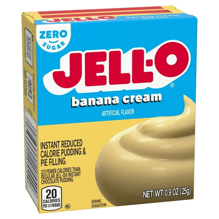 Jell-O Sugar Free Instant Pudding (28g) - Top Nutrition and Fitness 