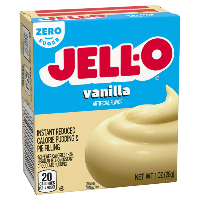 Jell-O Sugar Free Instant Pudding (28g) - Top Nutrition and Fitness 