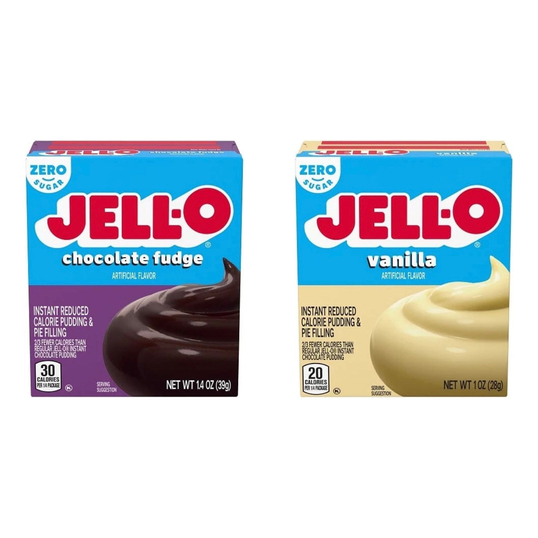Jell-O Sugar Free Instant Pudding (28g) - Top Nutrition and Fitness 