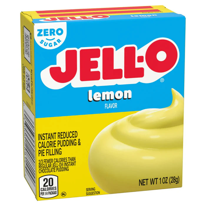 Jell-O Sugar Free Instant Pudding (28g) - Top Nutrition and Fitness 