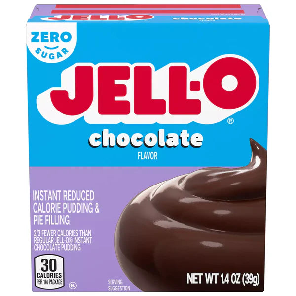 Jell-O Sugar Free Instant Pudding (28g) - Top Nutrition and Fitness 