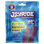 Lanières de framboises bleues acidulées