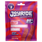 Lanières de fraises acidulées