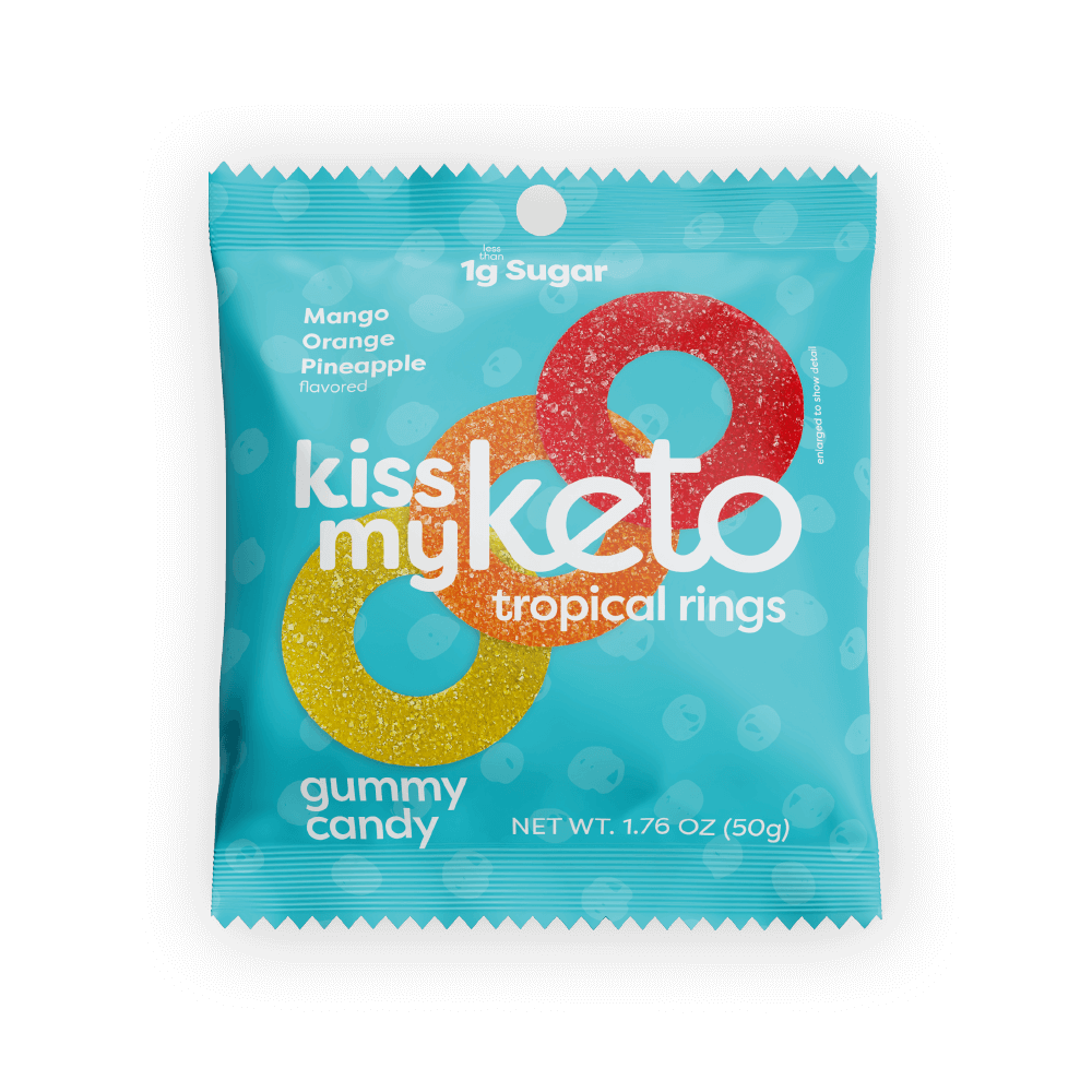 Kiss My Keto Gummies (1 bag) - Top Nutrition and Fitness 