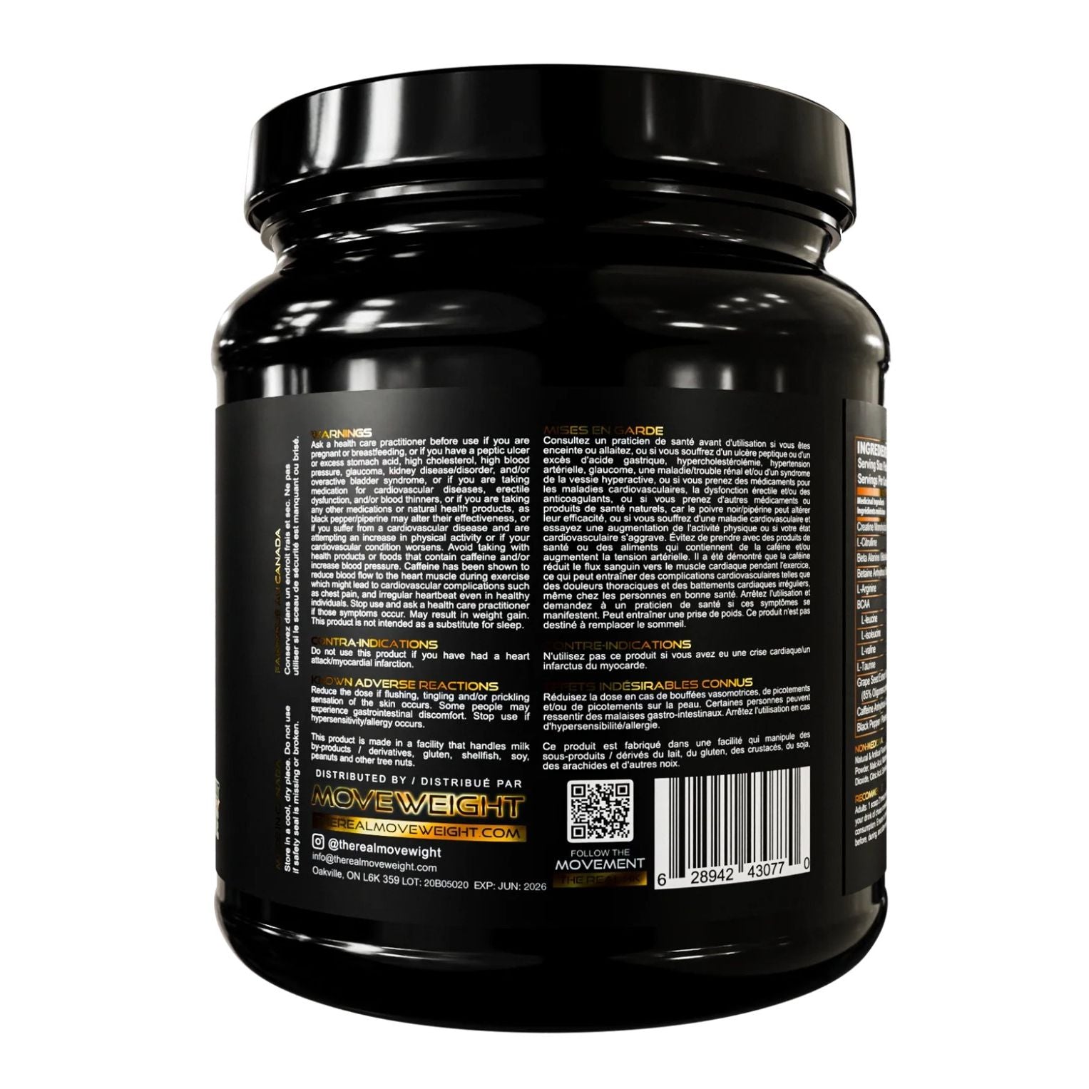 Moveweight Pre-Workout (30 servings)