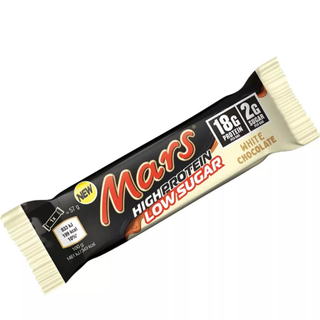 Barre hi-protéinée de marque Mars (1 barre)