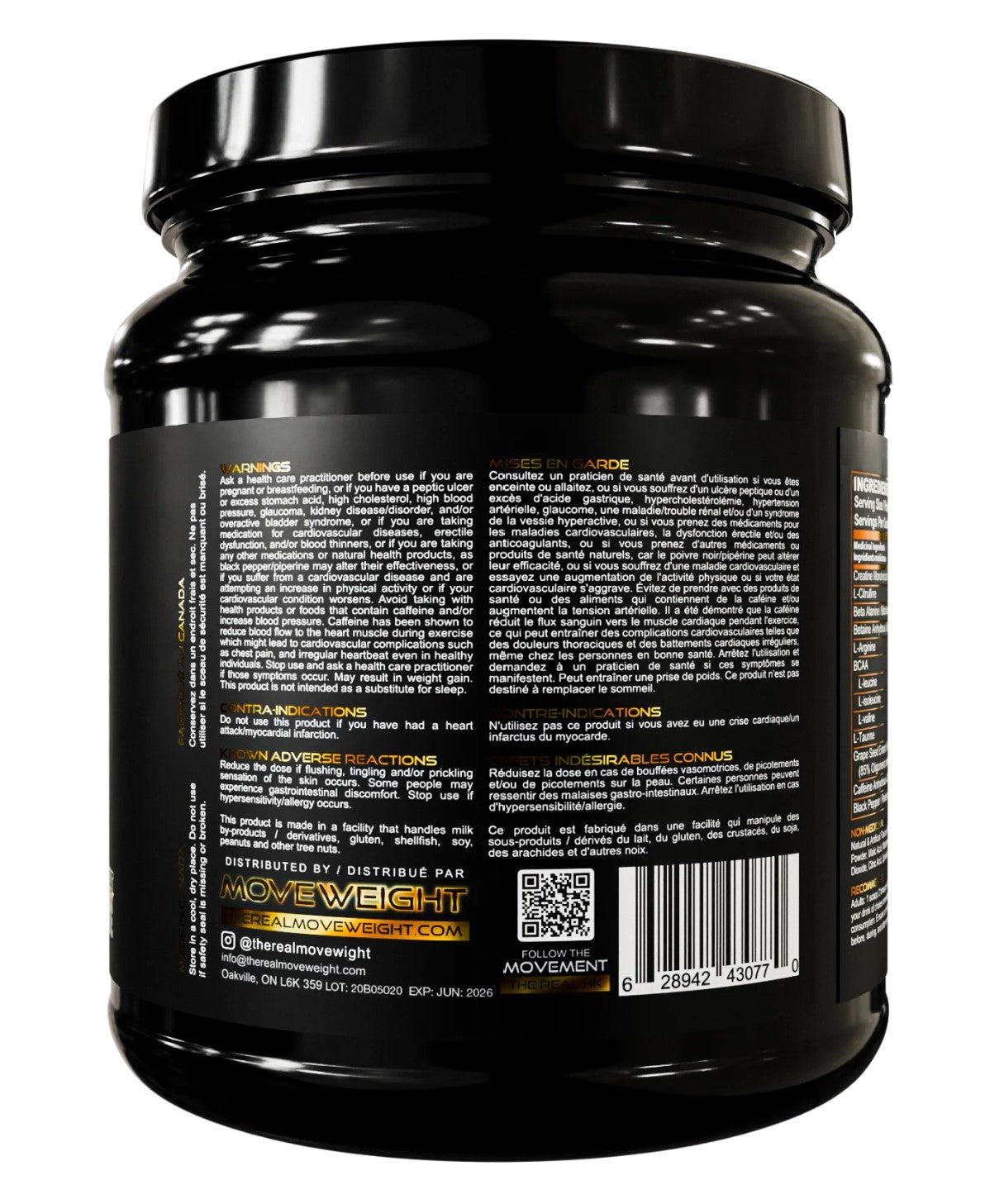 Moveweight Pre-Workout (30 servings)