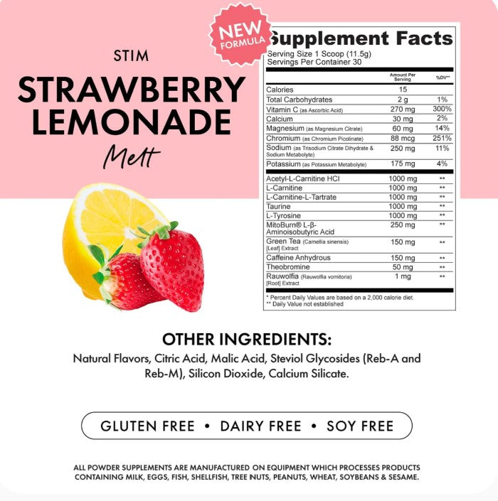 Bowmar Nutrition MELT Powder Fat Burner (20 servings)