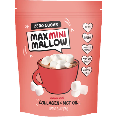 Max Sweets Max Mallow Sugar-Free Marshmallows (1 bag-6 servings)