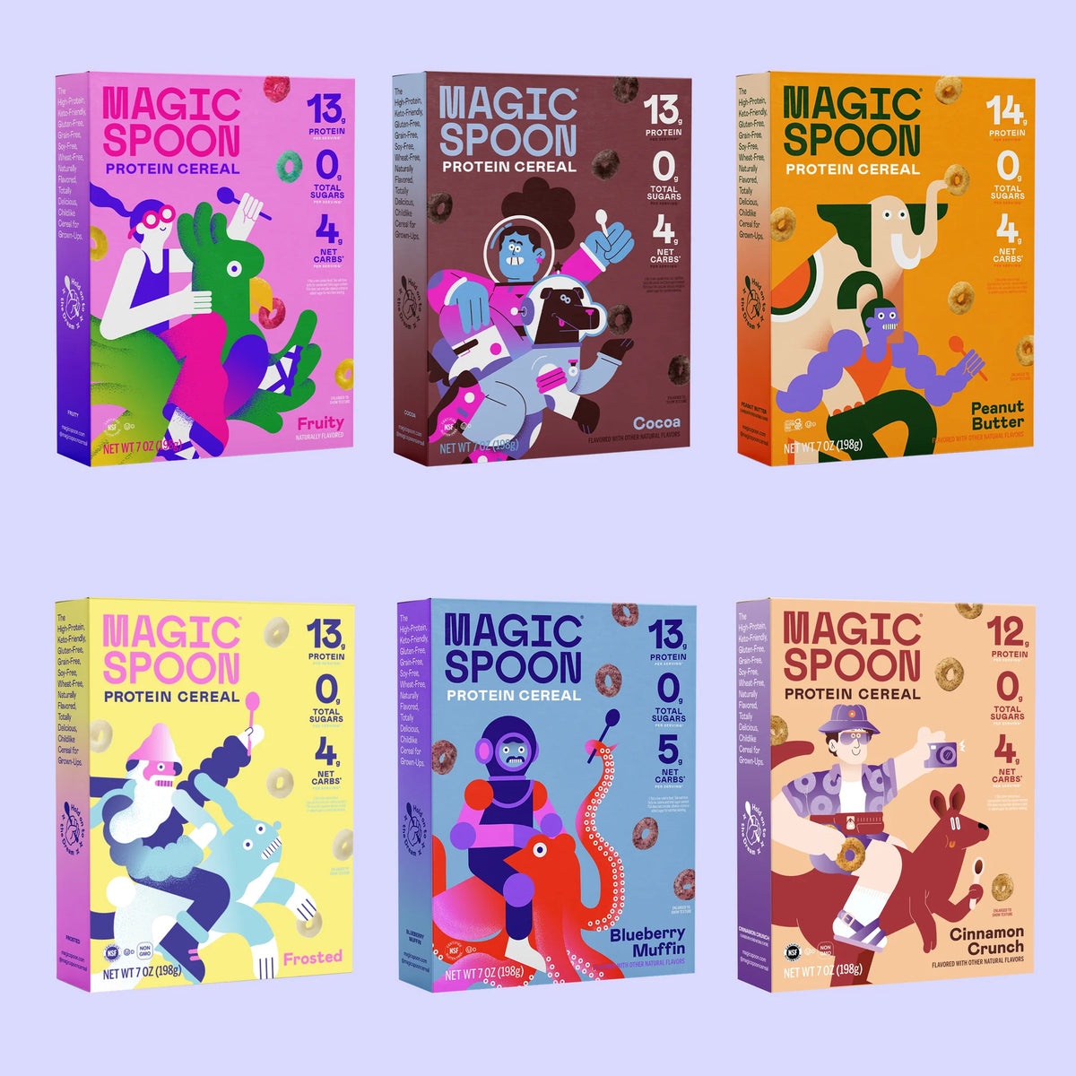 Céréales protéinées Magic Spoon Keto (1 boîte)