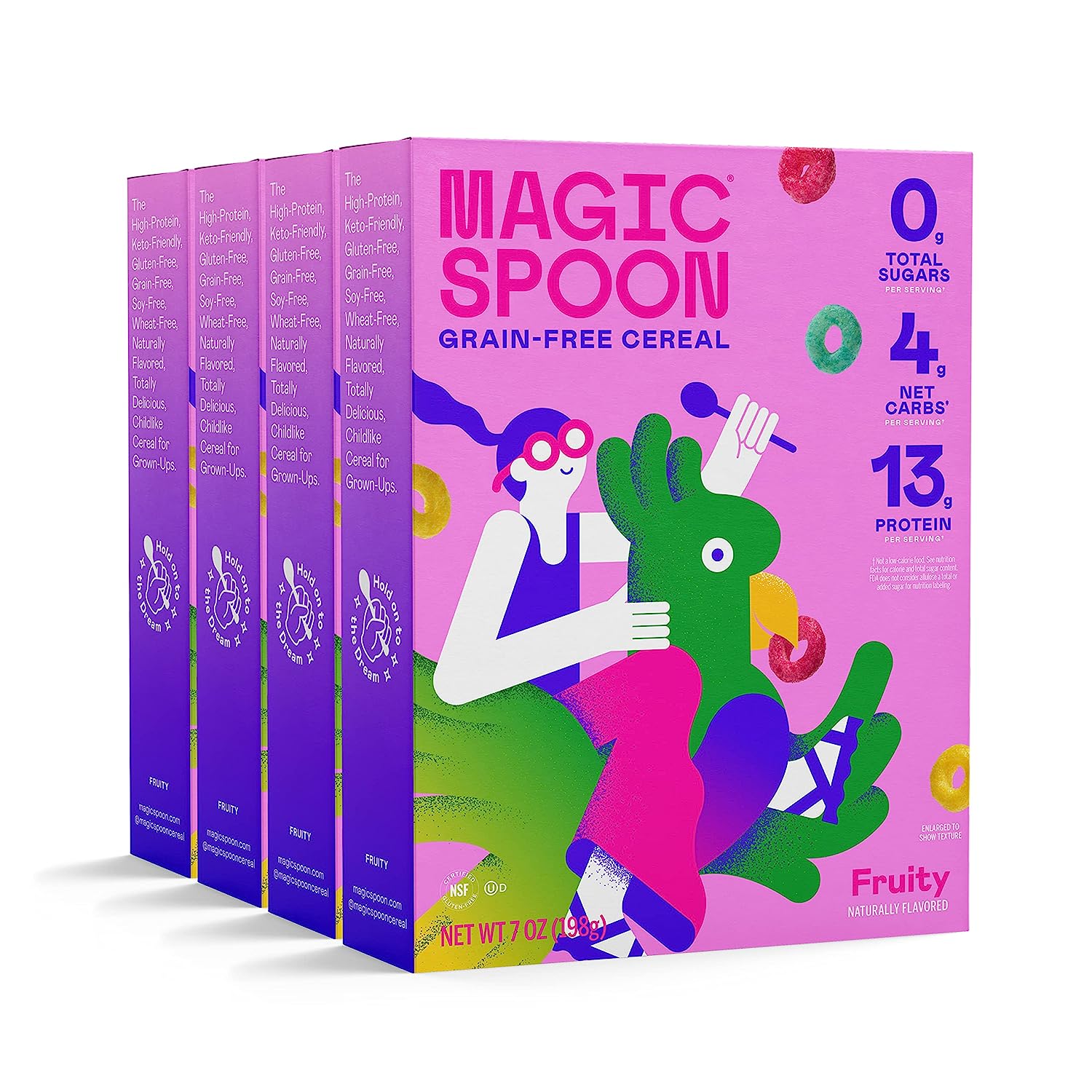 Magic Spoon Keto Protein Cereal (1 box) 