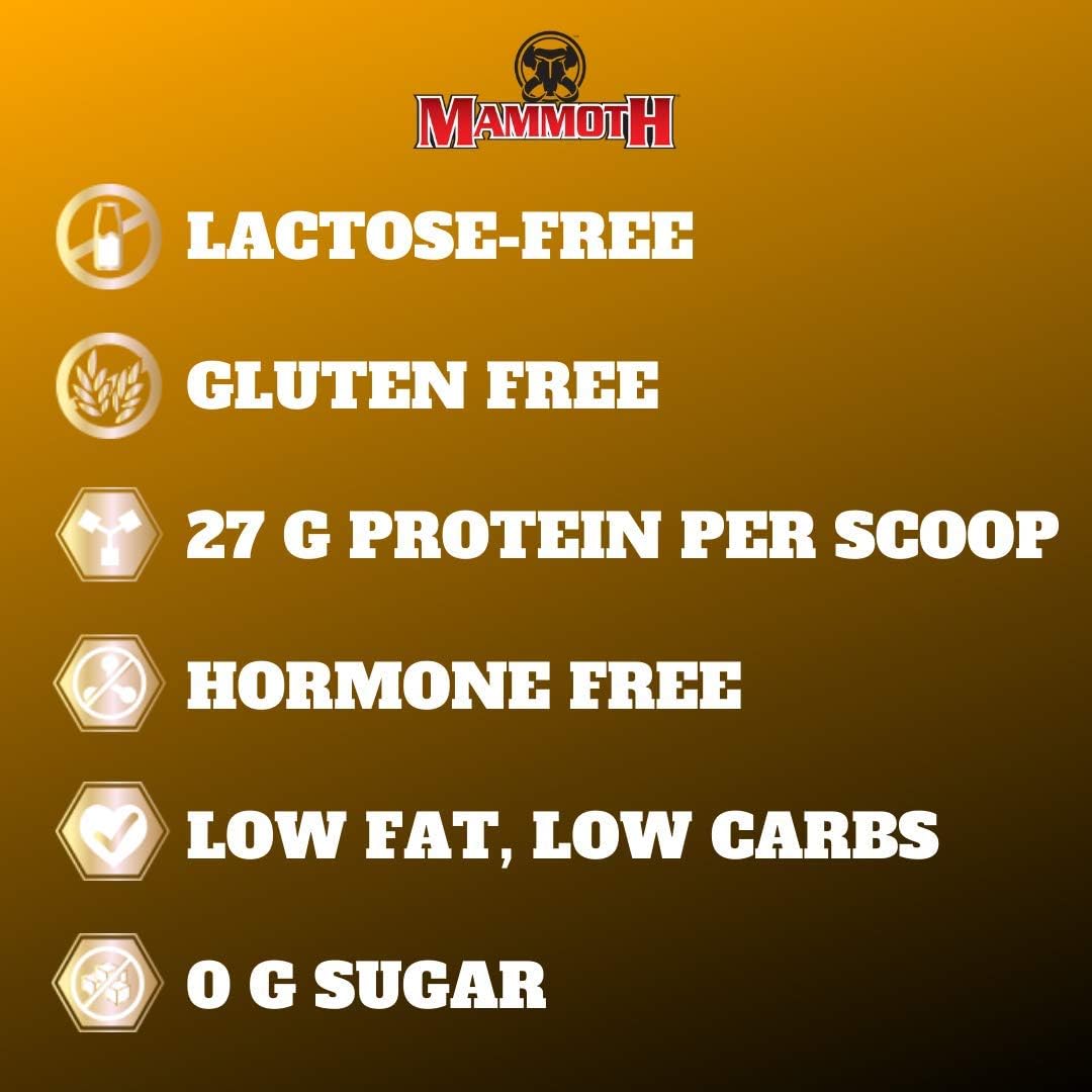 Mammoth  Iso-Rush Protein (5 lbs) - Top Nutrition and Fitness 