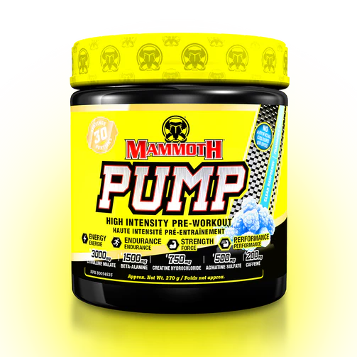 Mammoth Pump Pre-Workout (30 servings) - Top Nutrition and Fitness 
