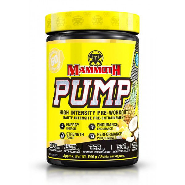 Mammoth Pump Pre-Workout (60 servings) 