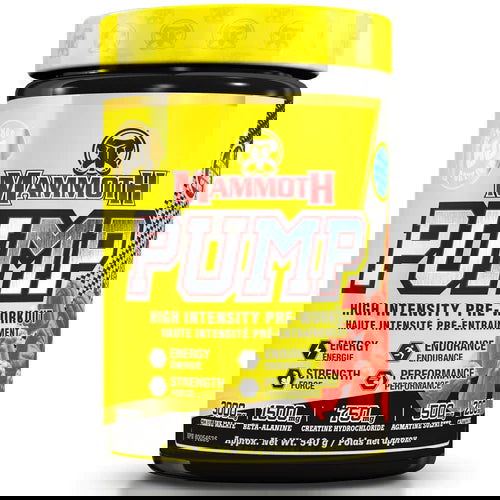 Mammoth Pump Pre-Workout (60 servings) 