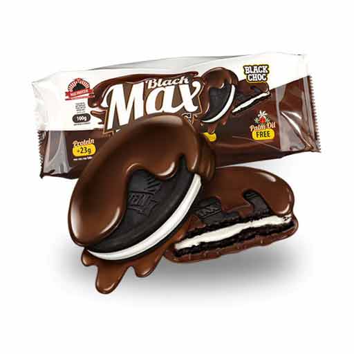 Max Protein BlackMax Protein "oreos" (1 pack of 4) - Top Nutrition and Fitness 