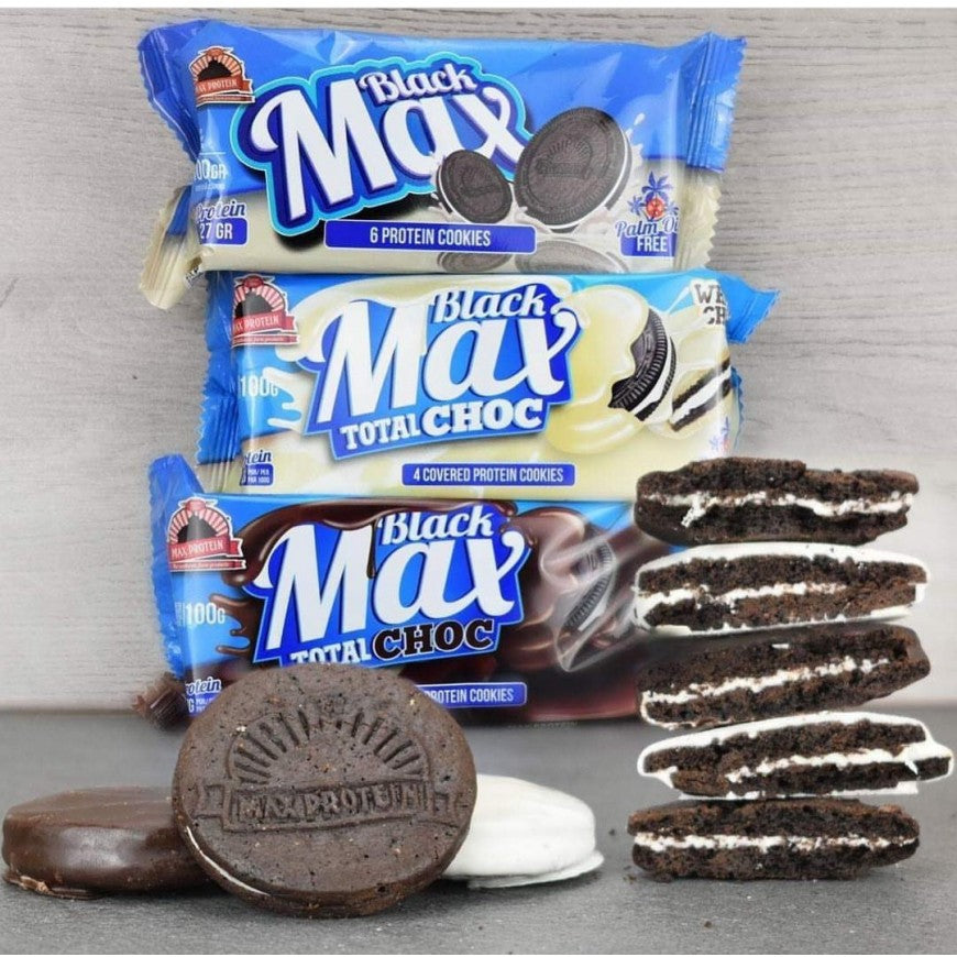 Max Protein BlackMax Protein "oreos" (1 pack of 4) - Top Nutrition and Fitness 