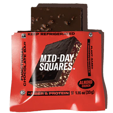 Mid-Day Squares Vegan Protein Bar (1 square) 