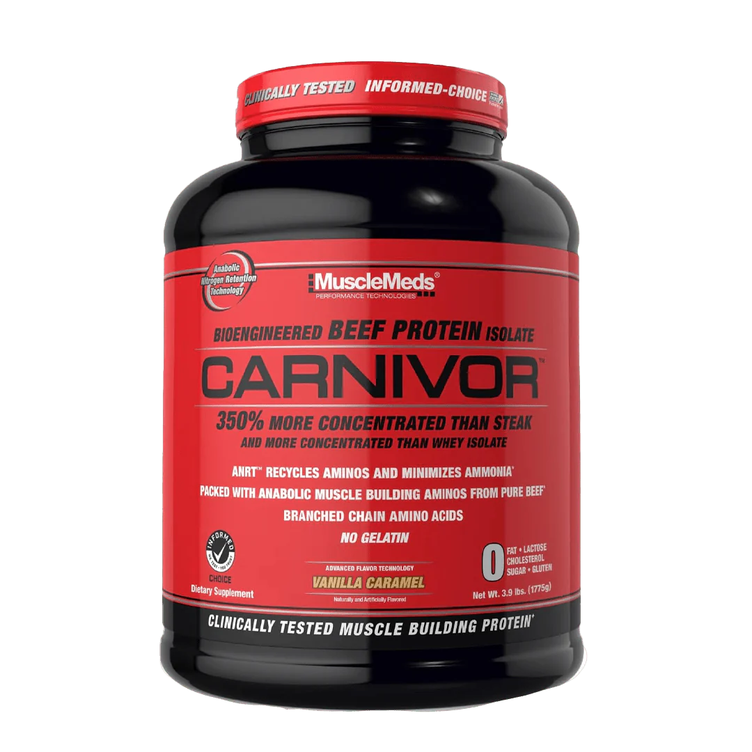 MuscleMeds Carnivor Beef Protein Isolate (4 lbs) - Top Nutrition and Fitness 