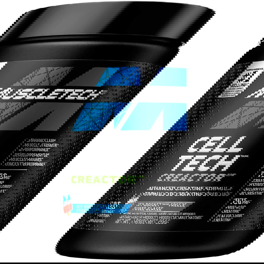 MuscleTech Creactor - Creatine HCL & Free-Acid Creatine (120 servings) 