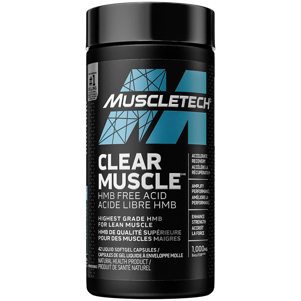 MuscleTech Clear Muscle HMB (42 Softgels) Vitamins & Supplements MuscleTech