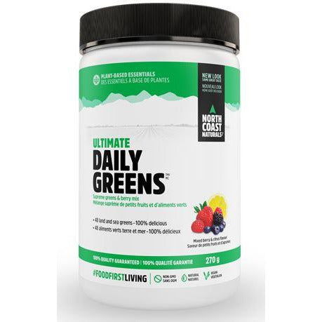 North Coast Naturals Ultimate Daily Greens (270g) - Top Nutrition and Fitness 