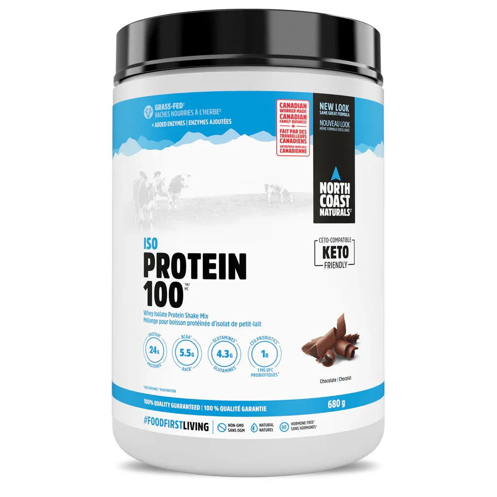 NorthCoast Naturals ISO Protein 100 (680g) - Top Nutrition and Fitness 