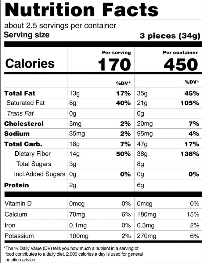 ChocZero Sugar Free Keto Bark (1 bar of 8 pieces)