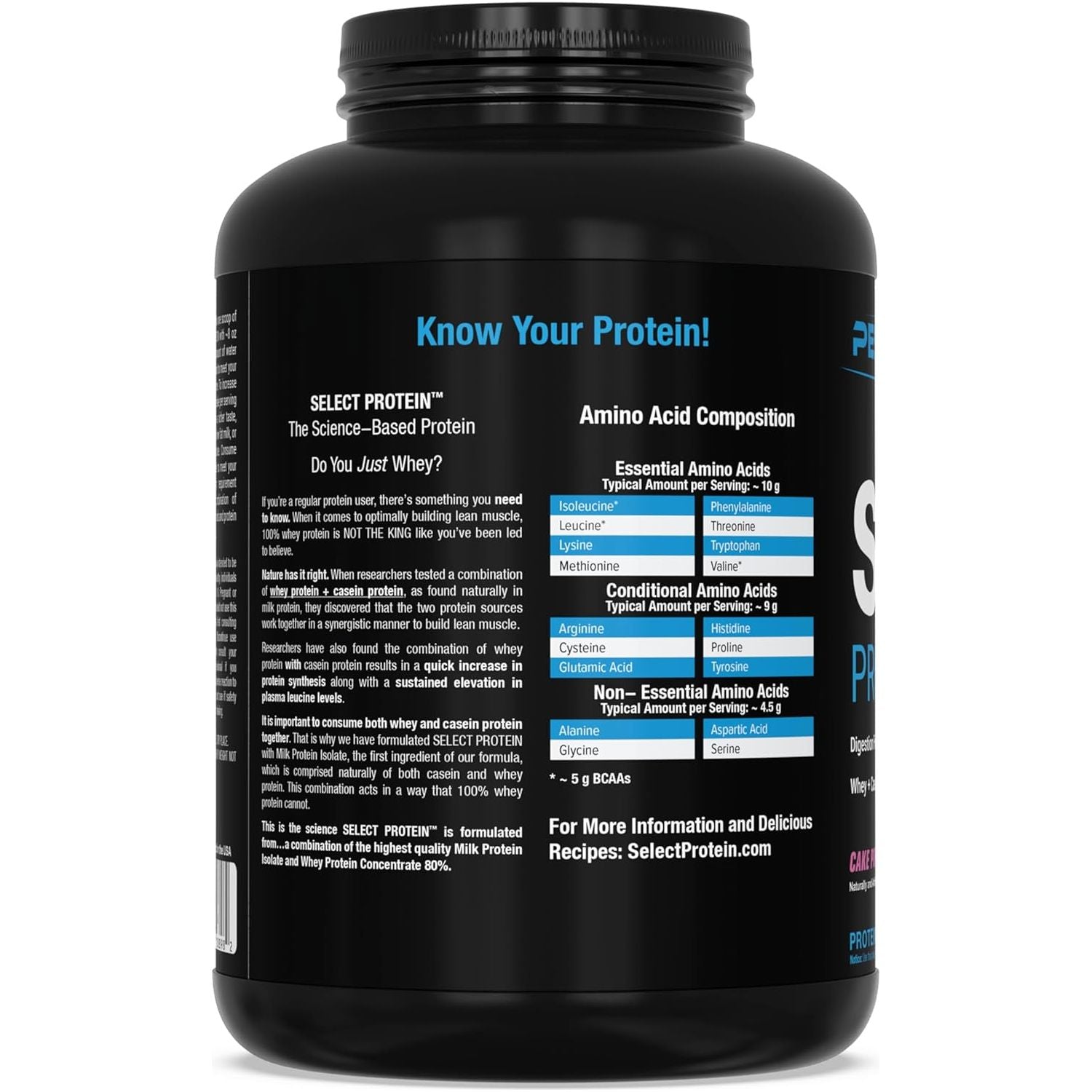 PEScience Select Protein (55 servings) - Top Nutrition and Fitness 