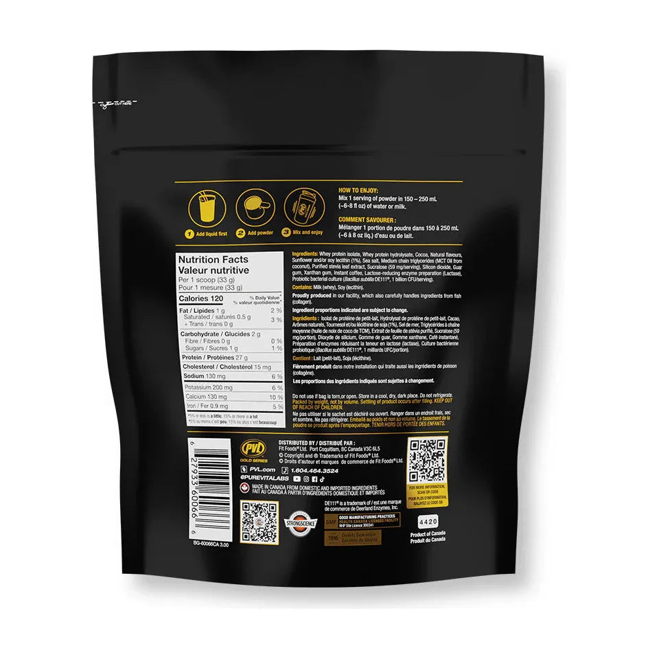 PVL ISOGOLD Go Anywhere Format (10 servings) - Top Nutrition and Fitness 