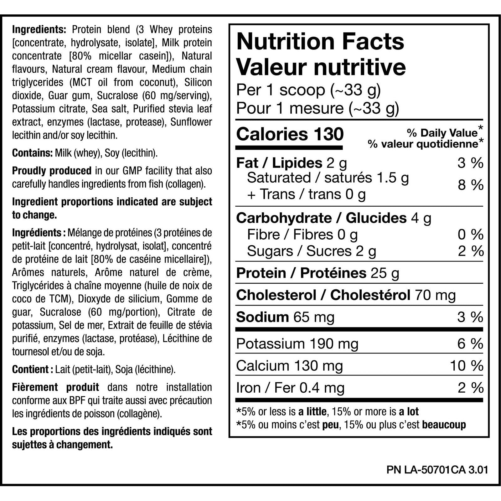 PVL Whey PRO+ Athlete's Protein Complex (840g) - Top Nutrition and Fitness 