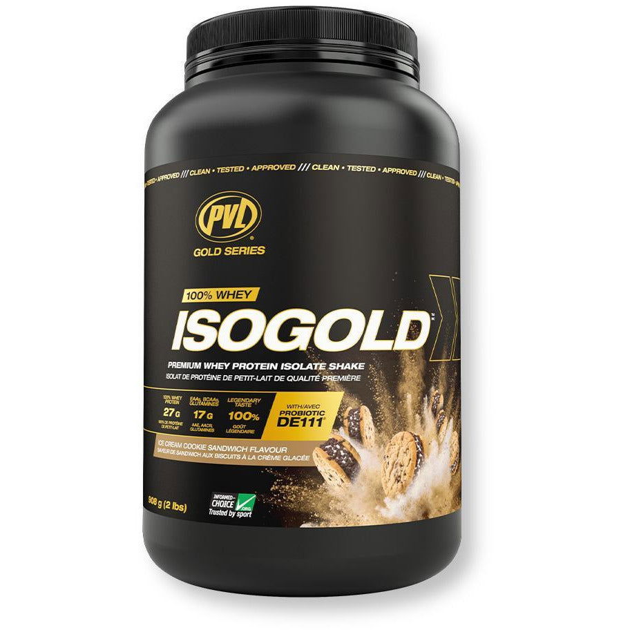 PVL IsoGold Whey Isolate & Hydrolysate (2lb) 