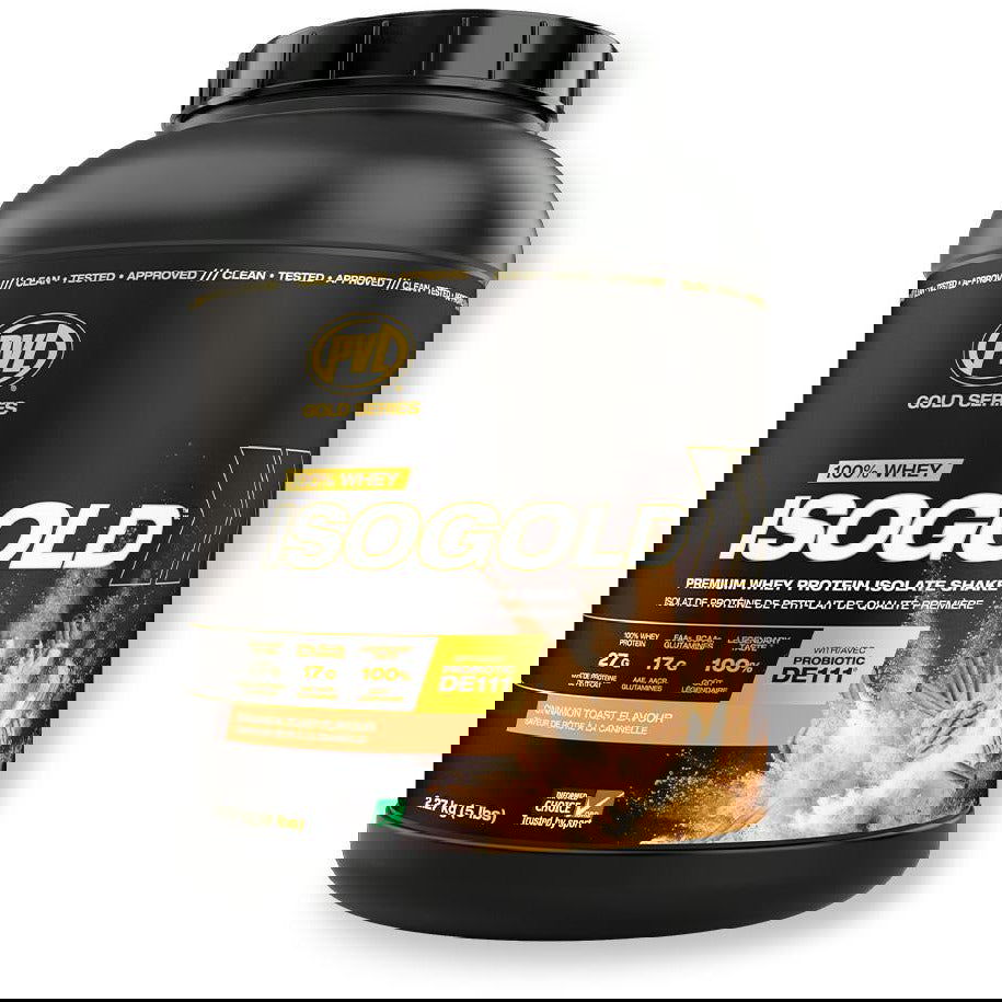 PVL IsoGold Whey Isolate & Hydrolysate (5lbs) 