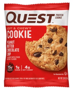 Quest Nutrition Keto GF Protein Cookies (1 cookie)