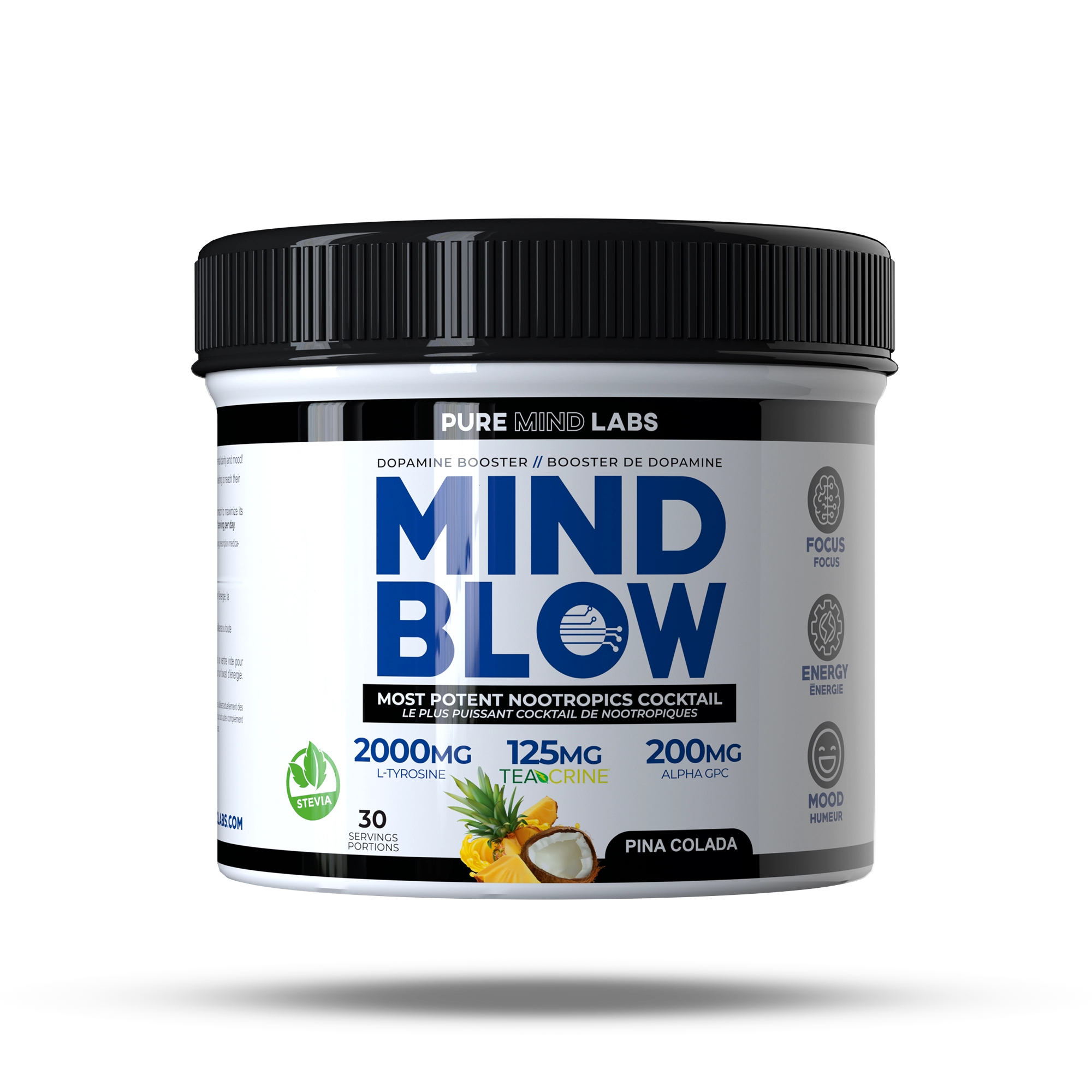 Mind Blow Nootropic Pre-Workout (30 servings) Nootropic Pina Colada Mind Blow