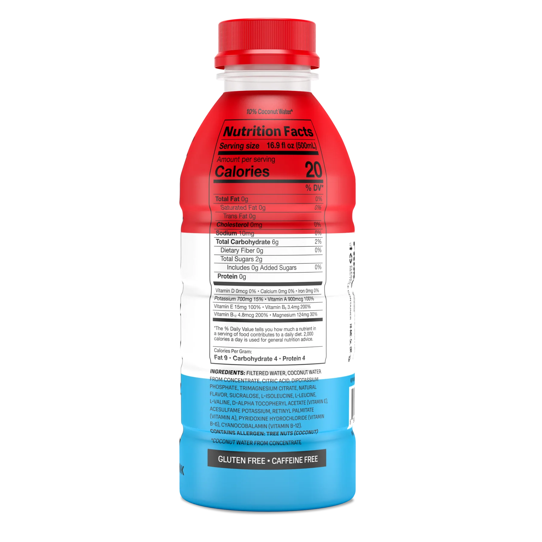 Prime Hydration (500 ml) Electrolytes Ice Pop,Tropical Punch,Blue Raspberry PRIME prime-hydration-500-ml