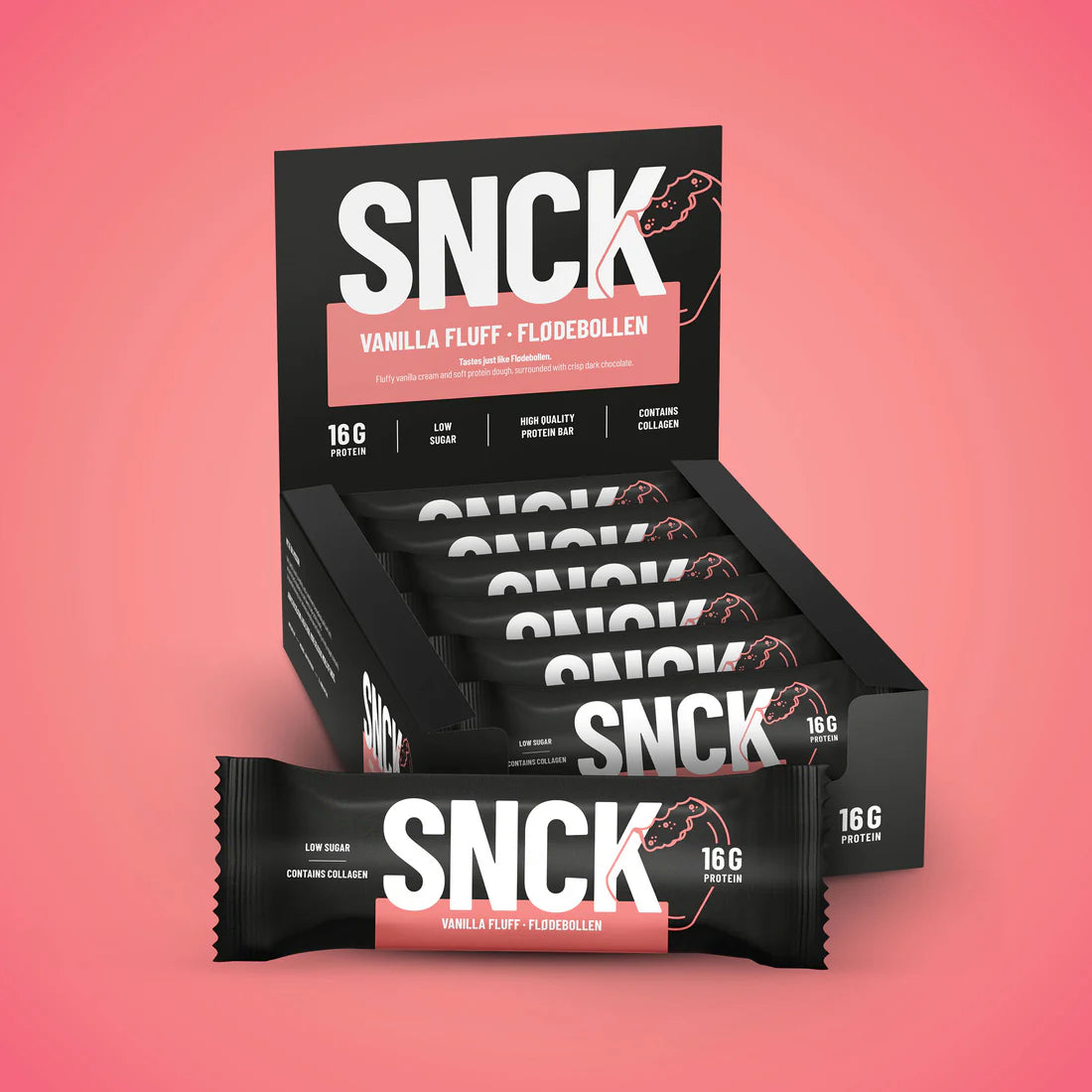 SNCK KETO Protein Bar (1 box of 12 bars)