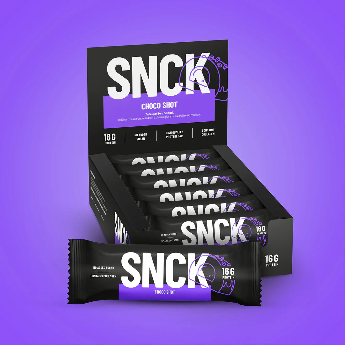 SNCK KETO Protein Bar (1 box of 12 bars)